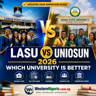 LASU vs UNIOSUN 2026 school fees cut off which is better